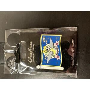 Disney Character Flags Mystery Collection Tinker Bell pin